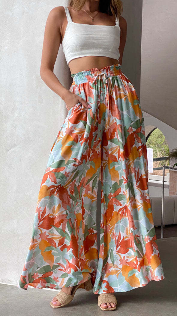 Isabella | Breezy And Elegant Wide Leg Palazzo Pants