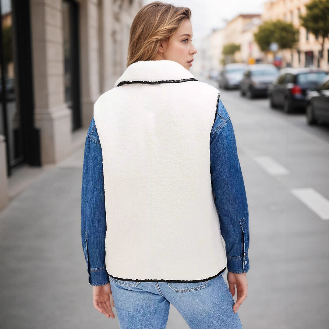 Sophia | Elegant And Cozy Boucle Layering Vest