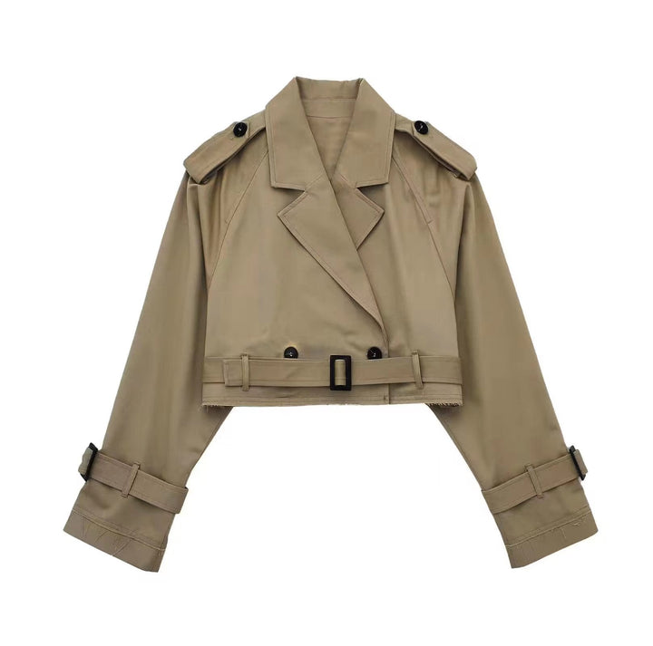 Karla | Stylish And Versatile Short Trench Coat