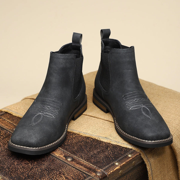 Benjamin | Classic Orthopedic Leather Chelsea Men Boots