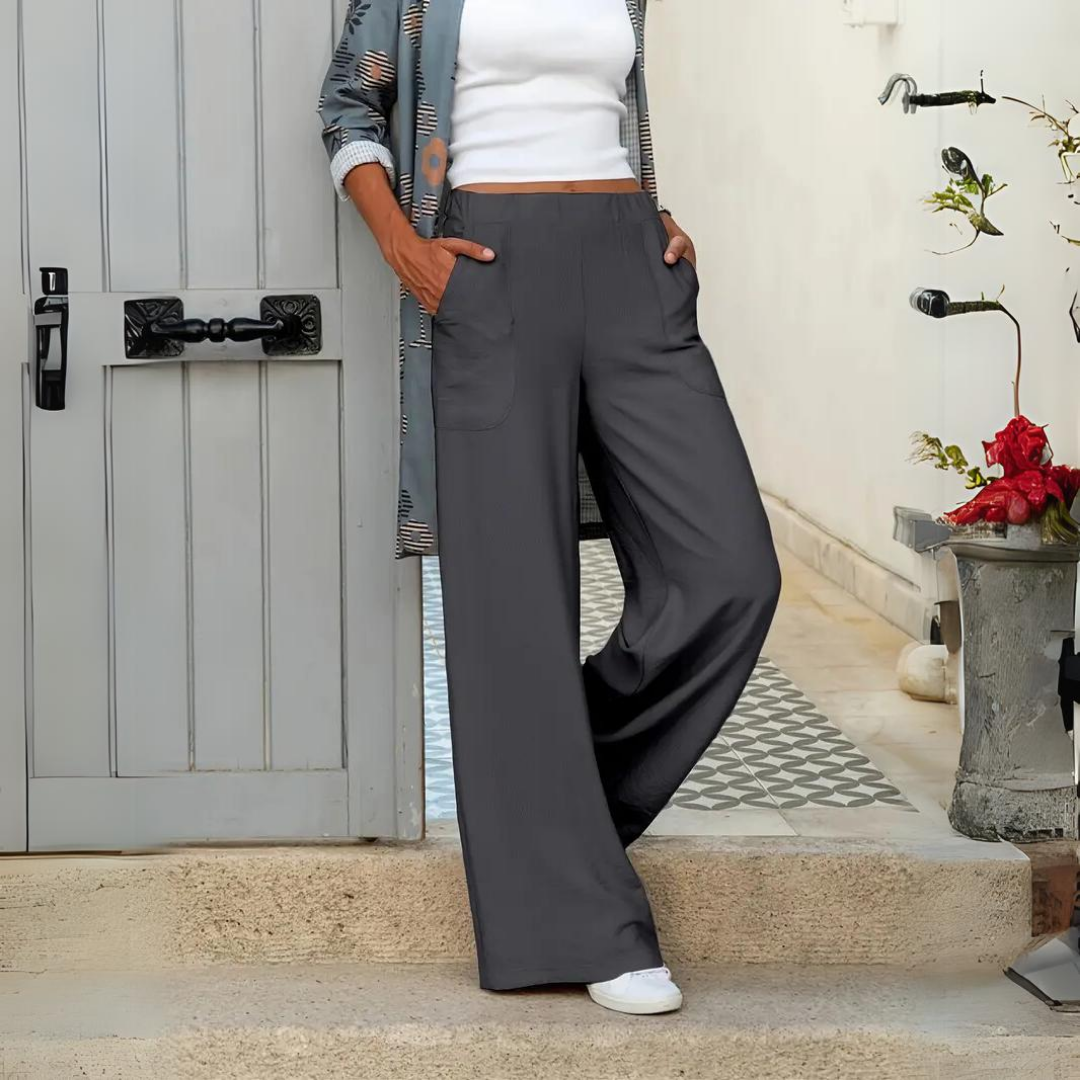 Ava | Effortless And Chic Relaxed Wide Leg Pants