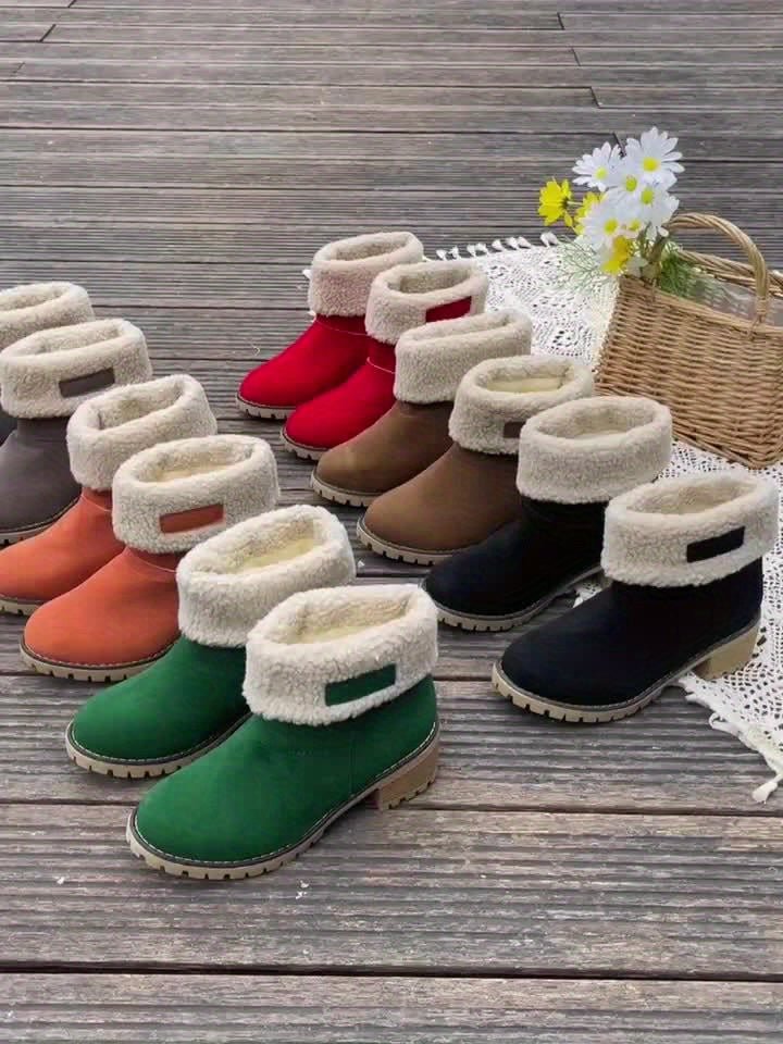 Lea | Unique And Vibrant Mid Calf Boots