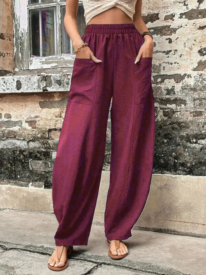 Lily | Pantaloni palazzo ampi, eleganti e leggeri