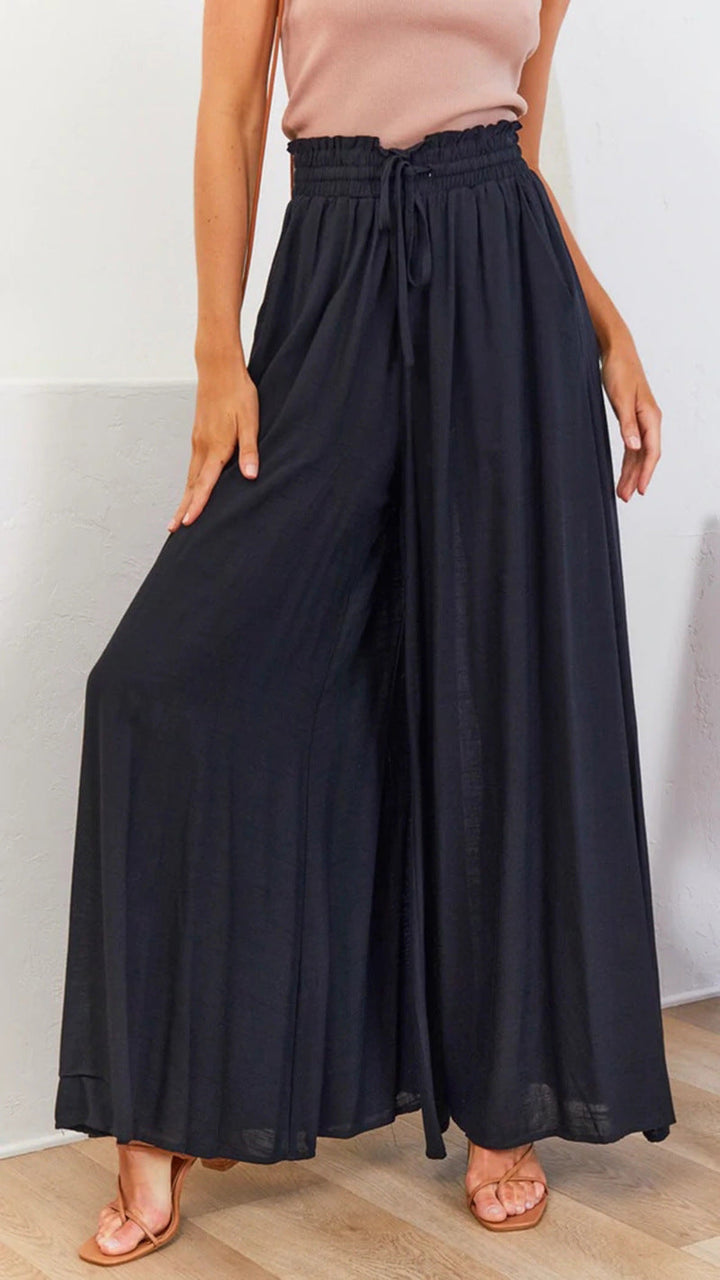 Isabella | Breezy And Elegant Wide Leg Palazzo Pants