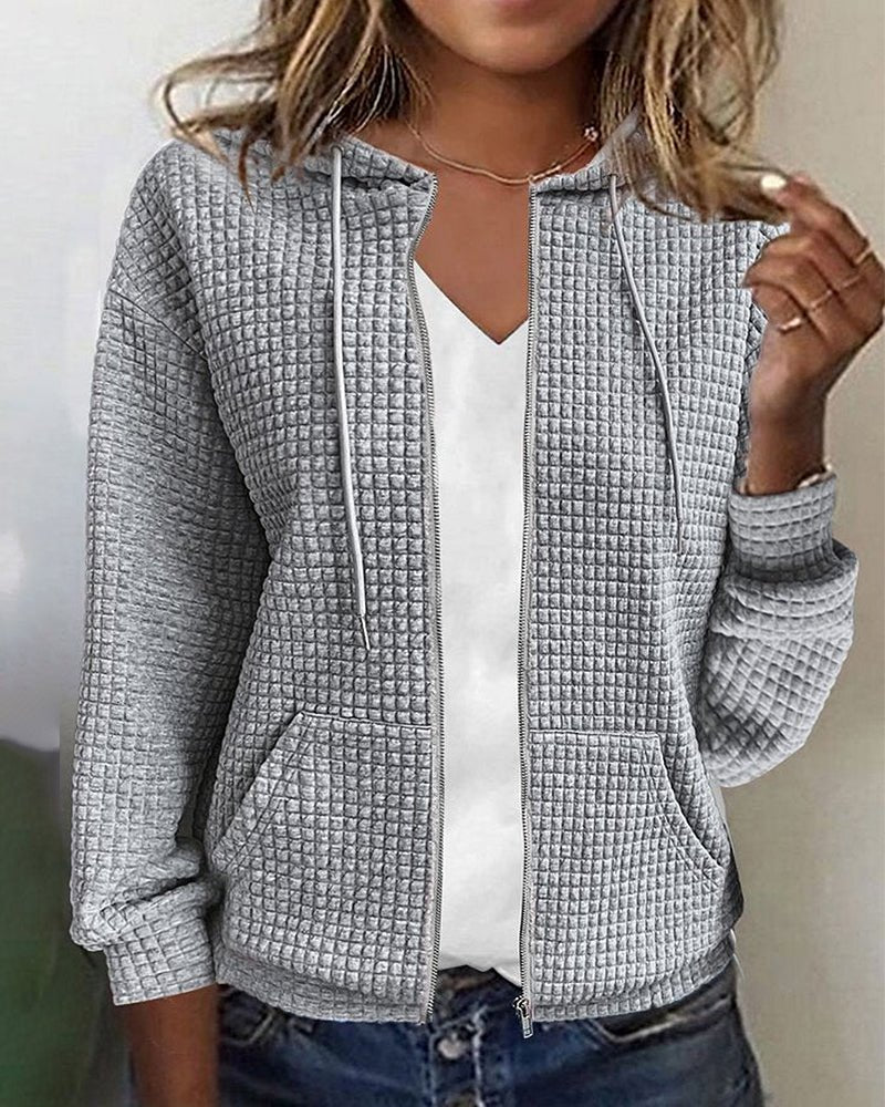 Calia | Hoodie Cardigan – Stylish Zip-Up for Women