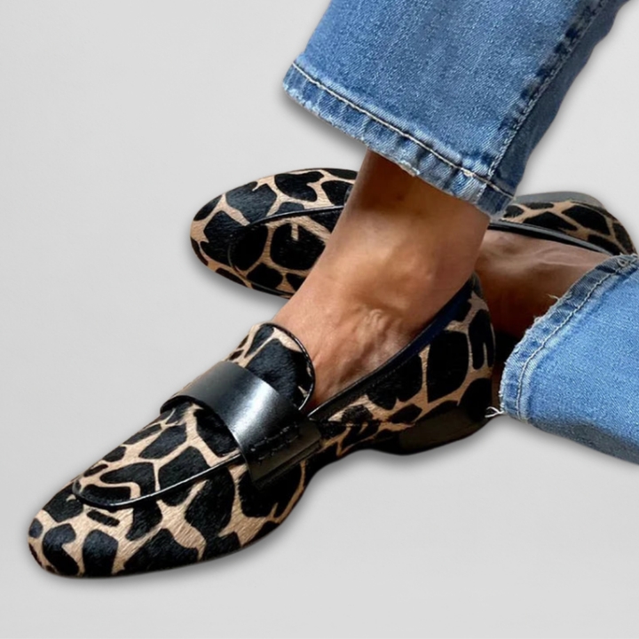 Nadia | Chic Leopard-Print Loafers with a Refined Everyday Finish