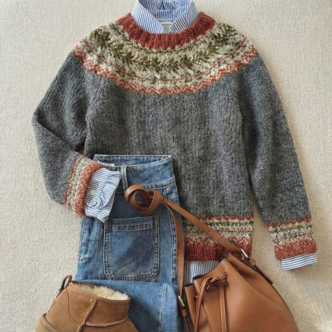 Eleanor | Sweaters – Classic Nordic-Inspired Knit