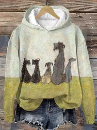 Nora | Cozy Lightweight Jacquard Hoodie for Autumn