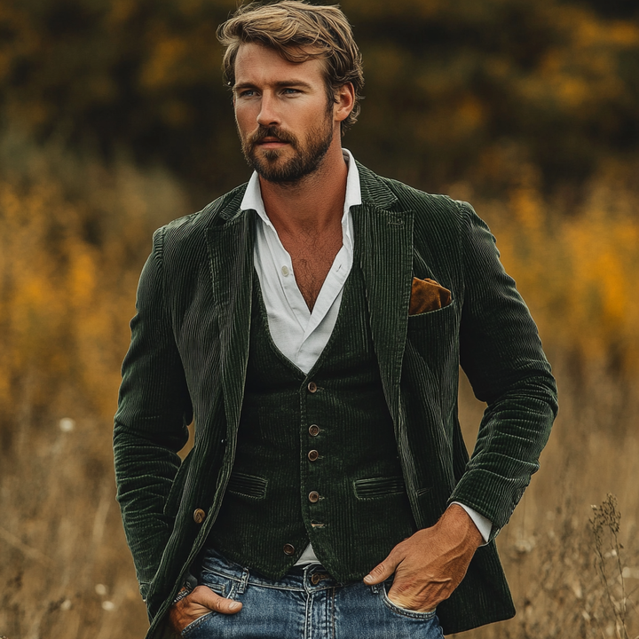 Mason | Timeless Vintage Blazer And Waistcoat For Men