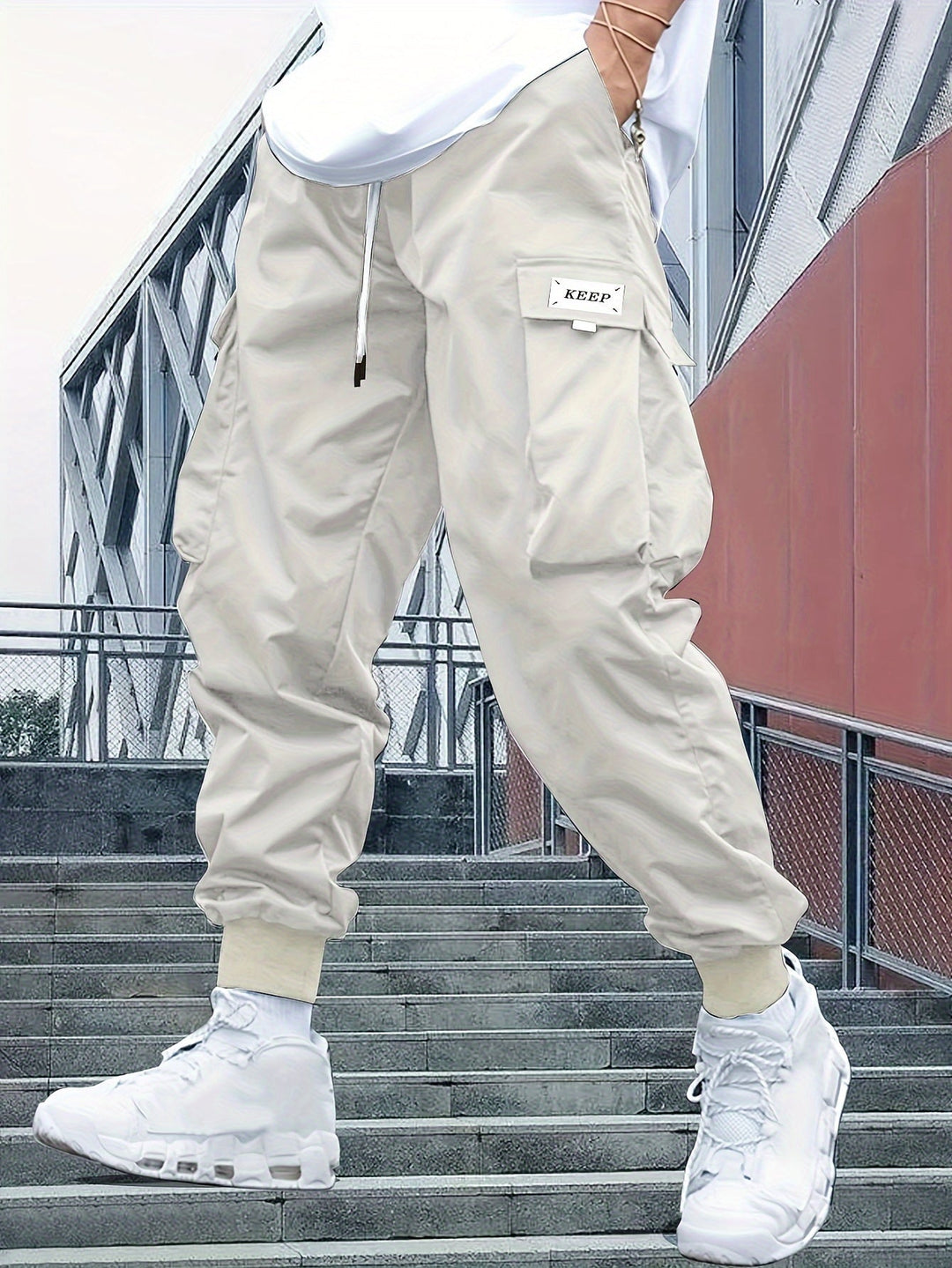 Noah | Modern And Rugged Cargo Jogger Pants