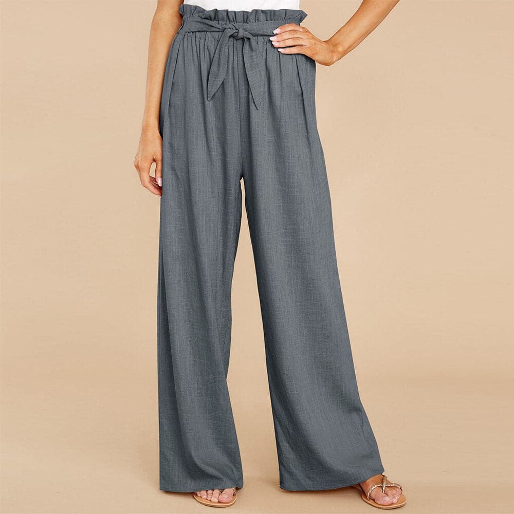 Valentina | Elegant High-Waisted Wide Leg Pants