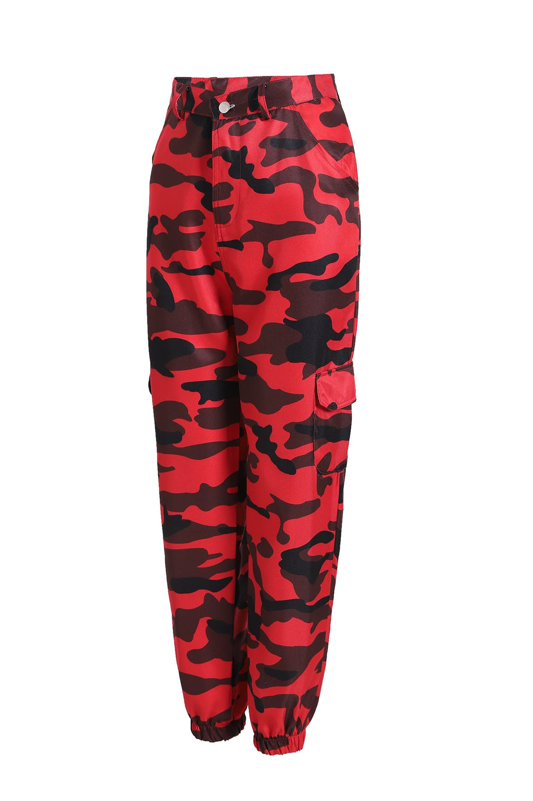 Anna | Bold And Trendy Camouflage Cargo Pants