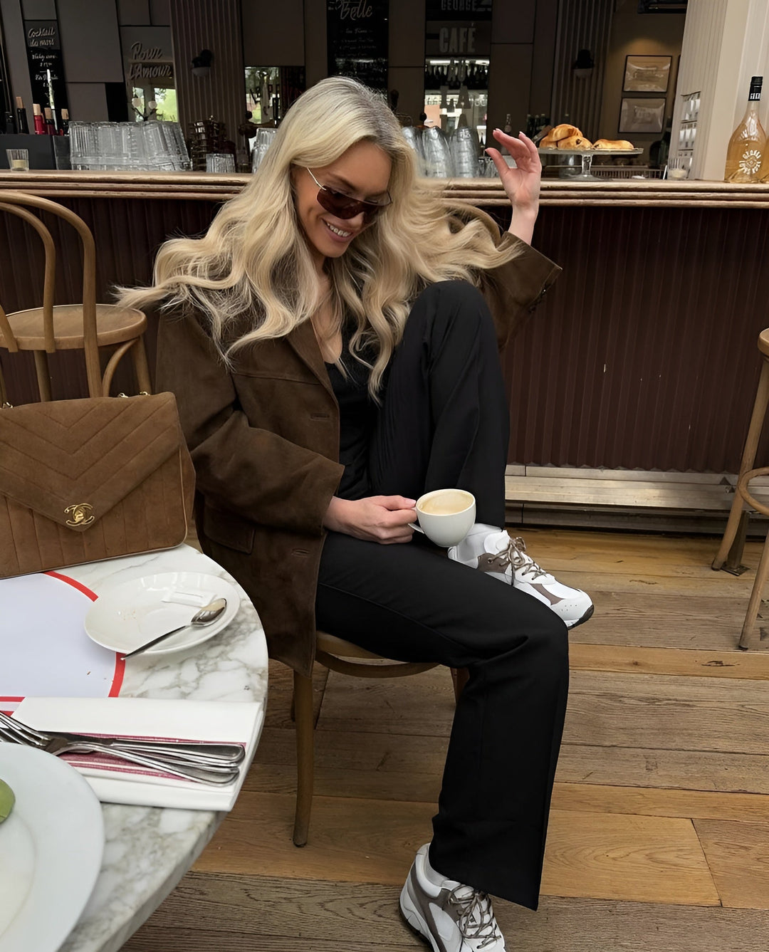 Christina | Luxurious Suede Blazer For Sophisticated Everyday Elegance