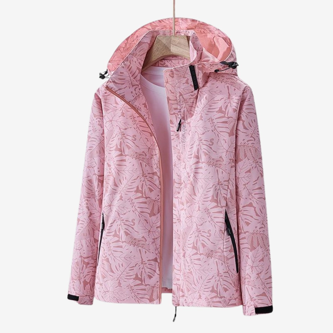 Evy | Stilvolle und glamouröse wasserdichte Jacke