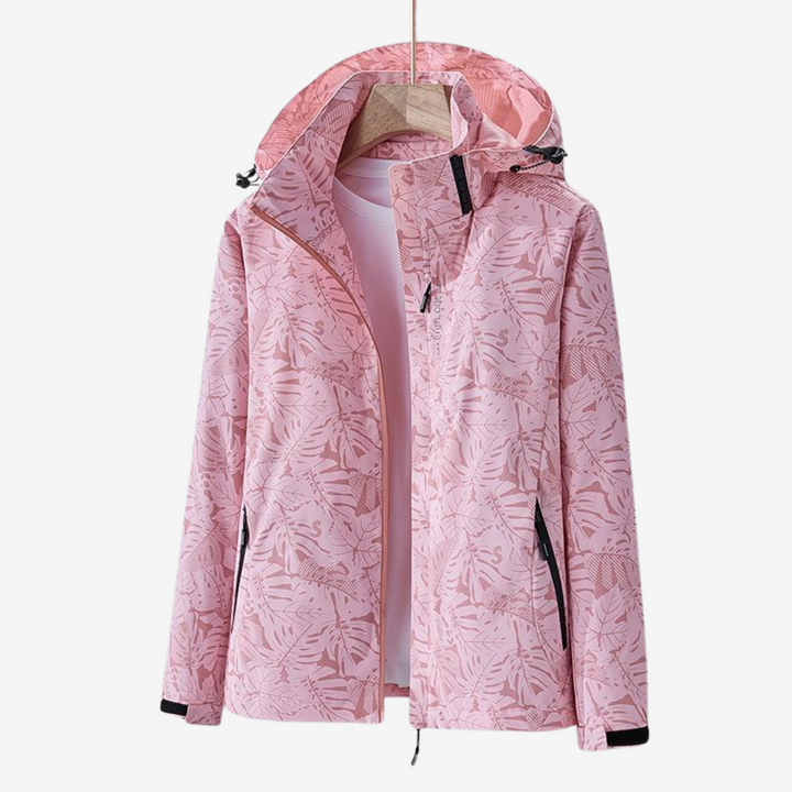 Evy | Stilvolle und glamouröse wasserdichte Jacke