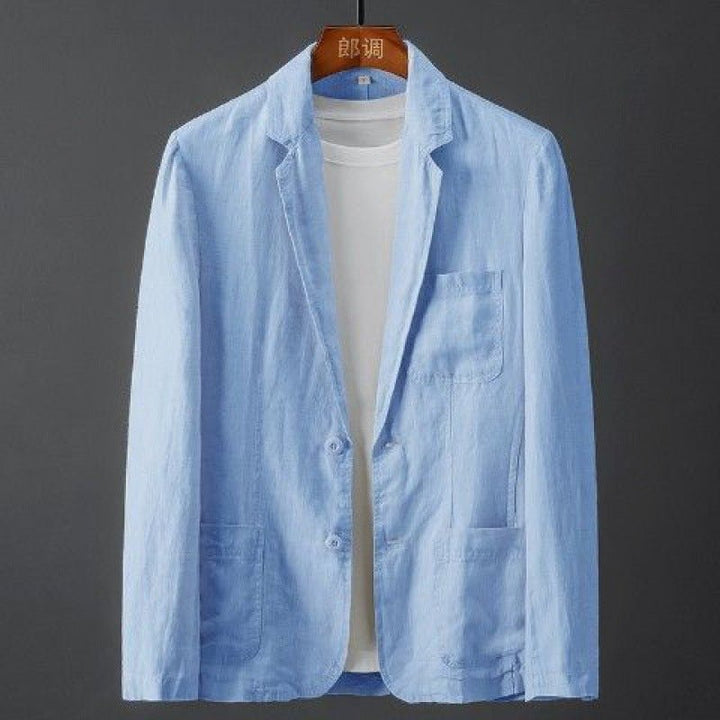 Lucas | Timeless Linen Blazer For Refined Everyday Comfort