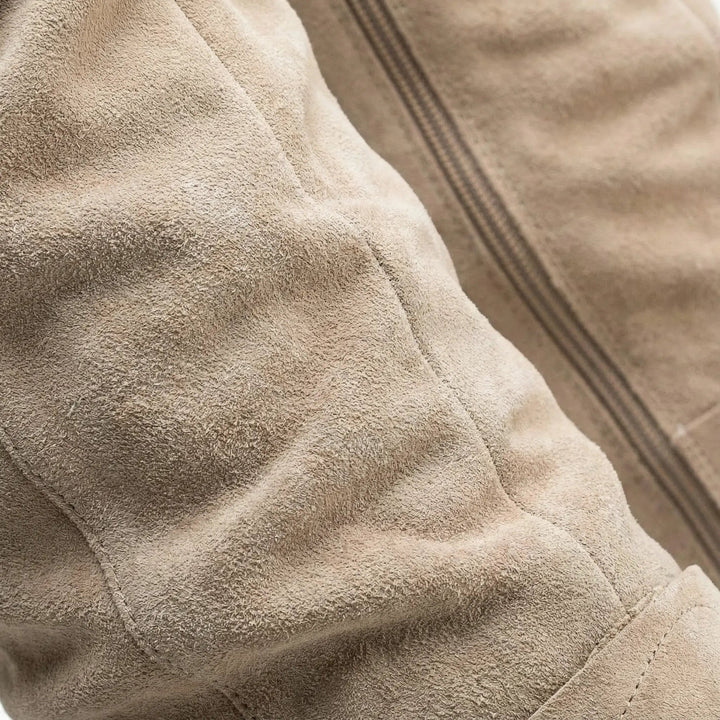 Laura | Stylish Ankle Strap Slouchy Knee High Boots