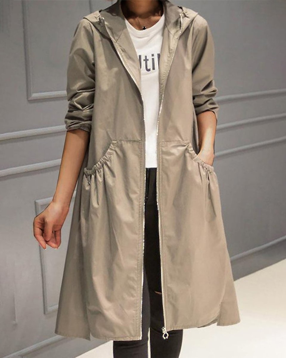 Petra | Water-Resistant And Chic Trench Coat