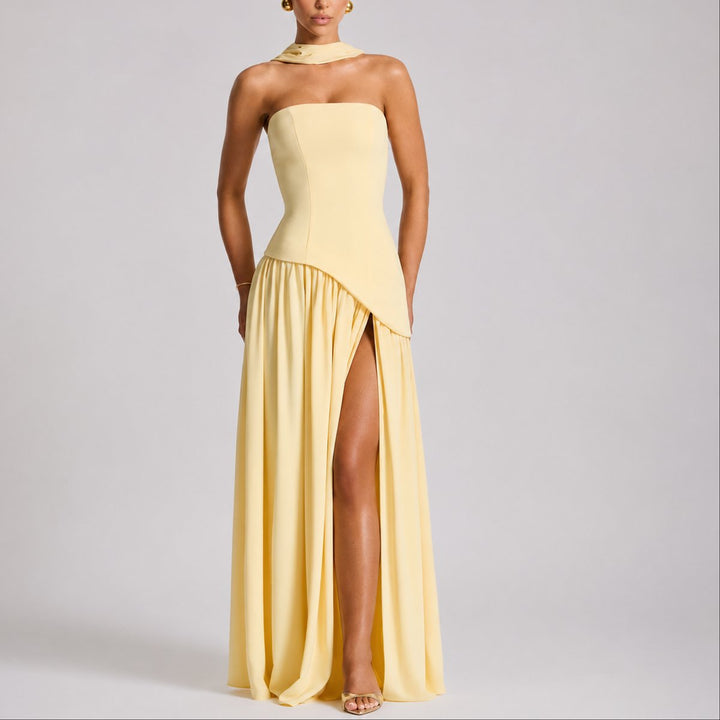 Alice | Fall Wedding Elegant And Stylish Maxi Dress