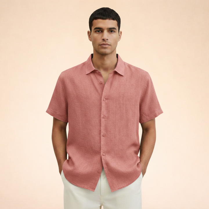 Alexander| Chemise en lin homme élégante et respirante