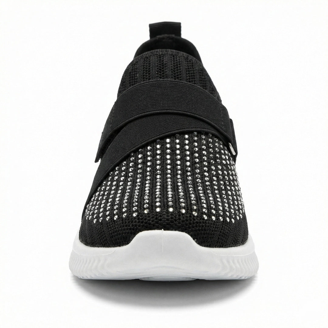 Hannah | Sneakers ortopediche slip-on regolabili con cinturino