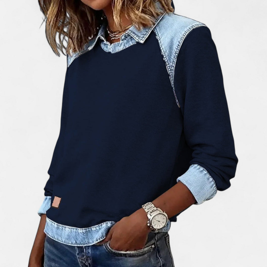 Isabella | Modern And Cozy Long-Sleeve Sweatshirt