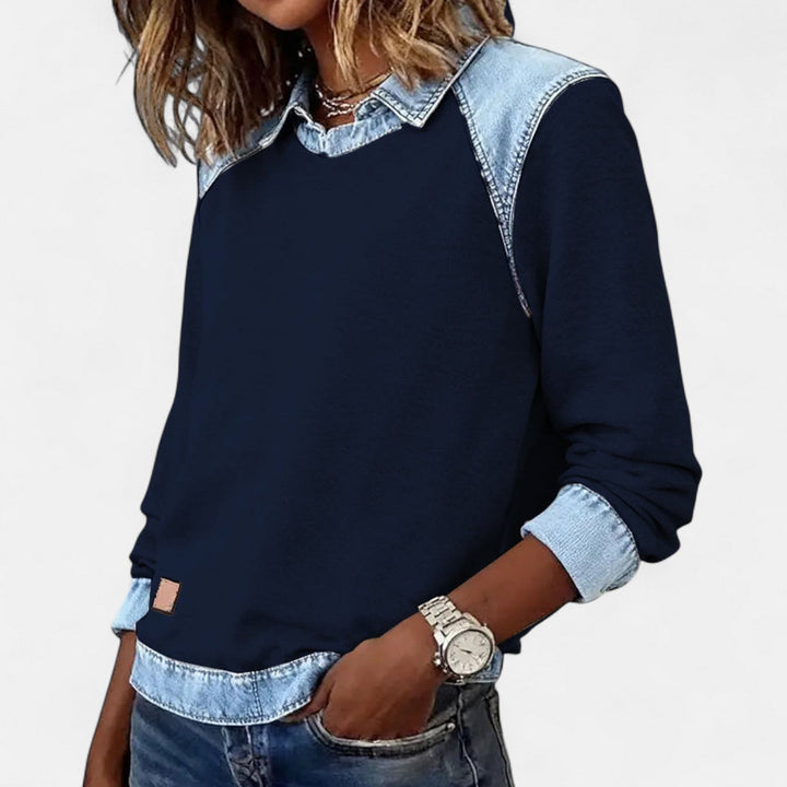 Isabella | Modern And Cozy Long-Sleeve Sweatshirt