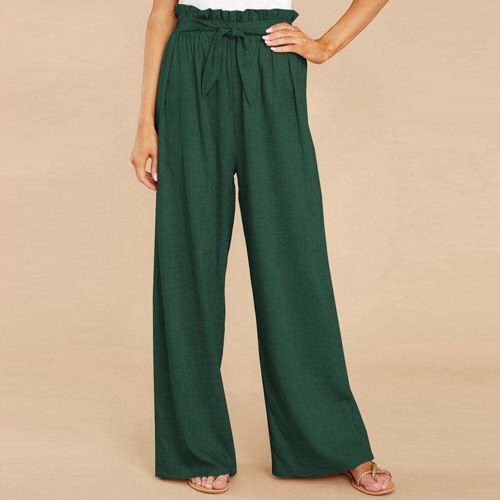 Valentina | Elegant High-Waisted Wide Leg Pants
