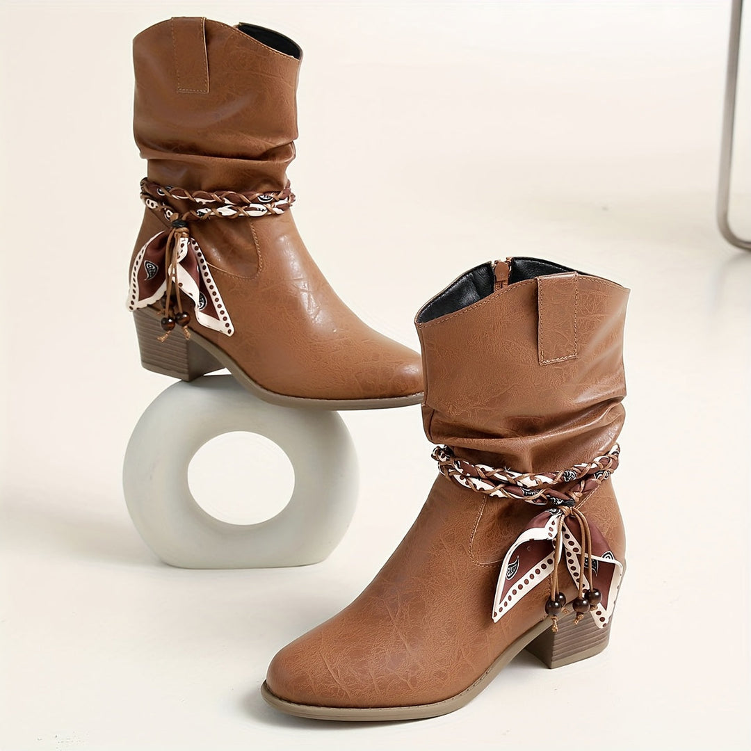 Emily | Relaxed And Stylish Slouch Ankle Boots For Everyday Wear