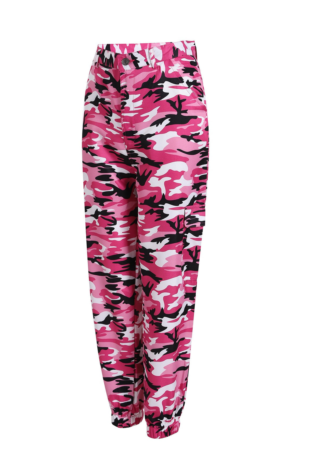 Anna | Bold And Trendy Camouflage Cargo Pants