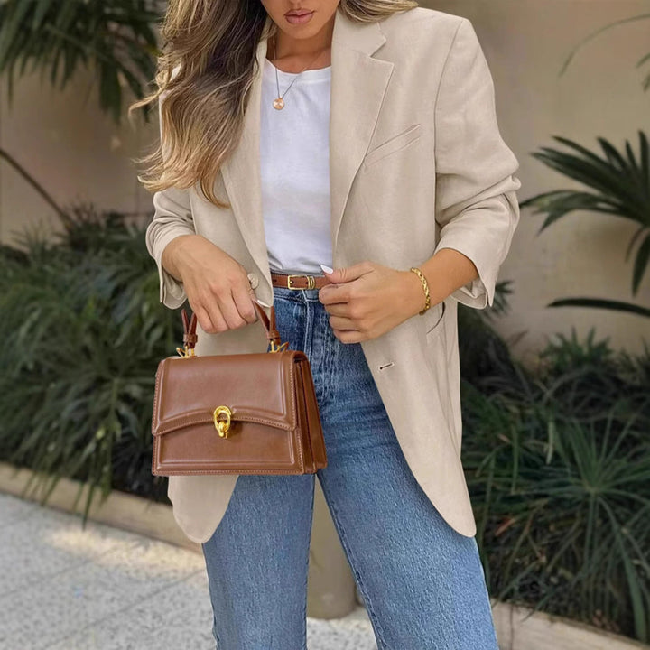 Michelle | Chic And Relaxed Oversized Tailored Blazer