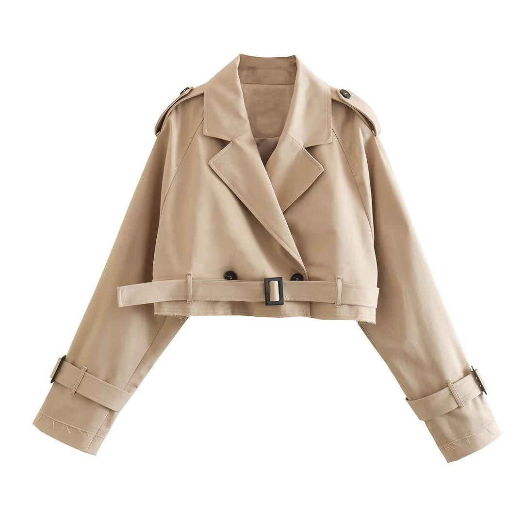 Karla | Stylish And Versatile Short Trench Coat