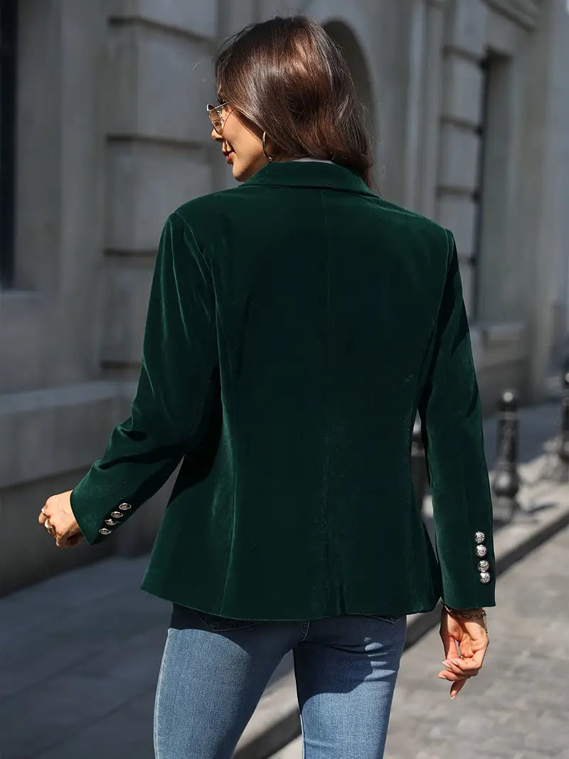 Victoria | Blazer in velluto lussuoso e chic
