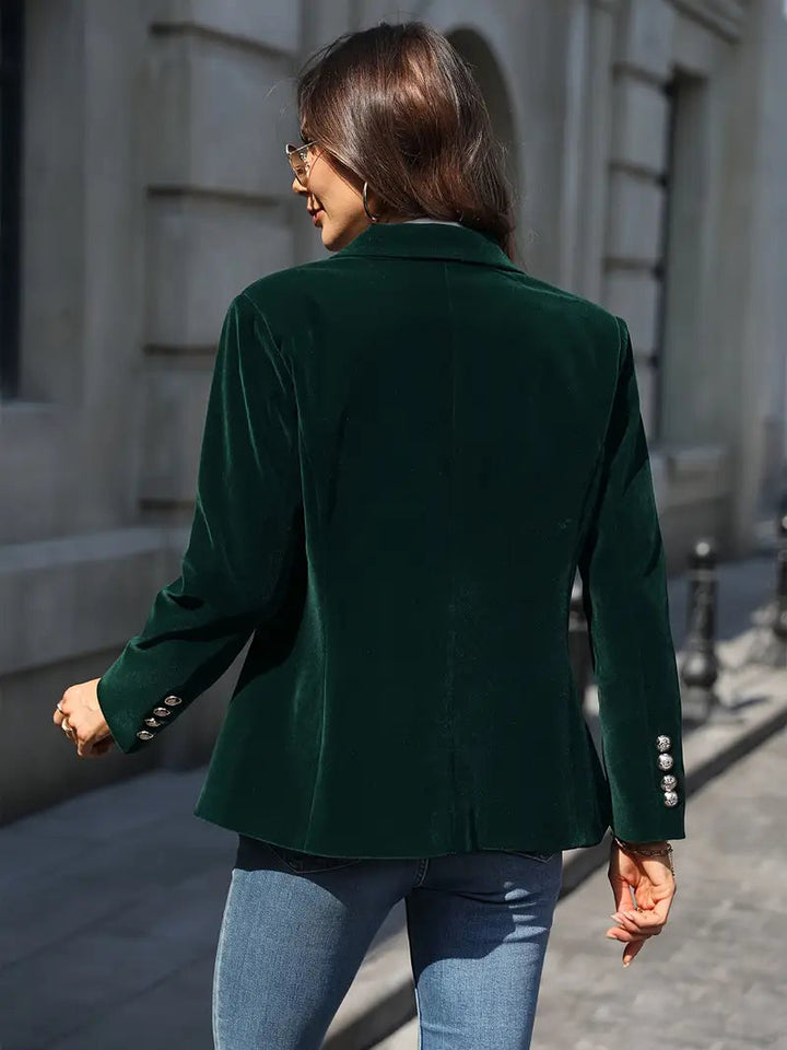 Victoria | Blazer in velluto lussuoso e chic