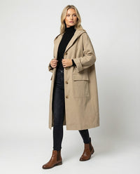 Ines | Classic Long Waterproof Trench Coat
