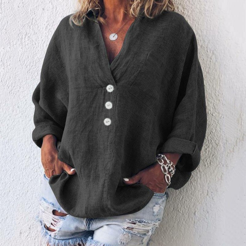 Lucia | Sweaters – Stylish Cotton-Linen Blend for Women