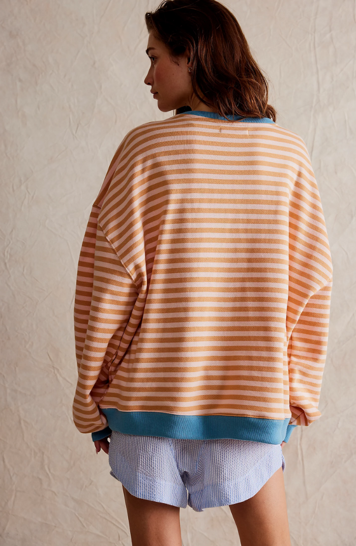 Amelia | Striped Sweaters – Oversized Comfort for Women