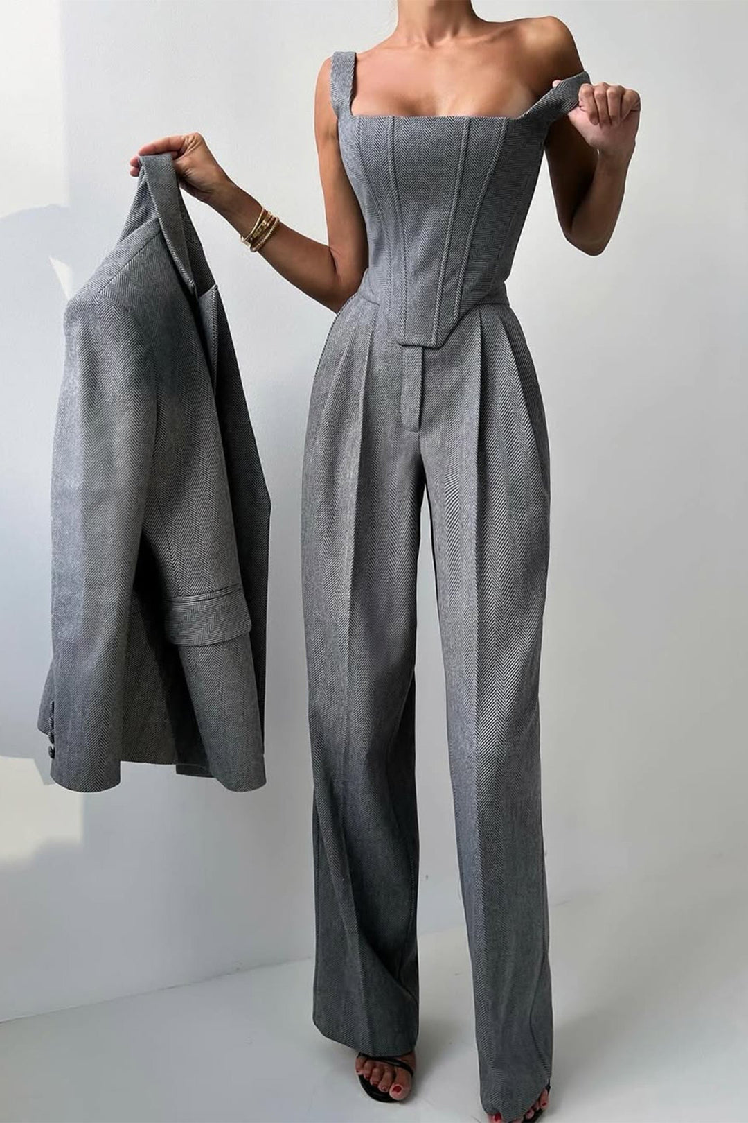 Elena | Elegant And Versatile Three-Piece Blazer Set For Women