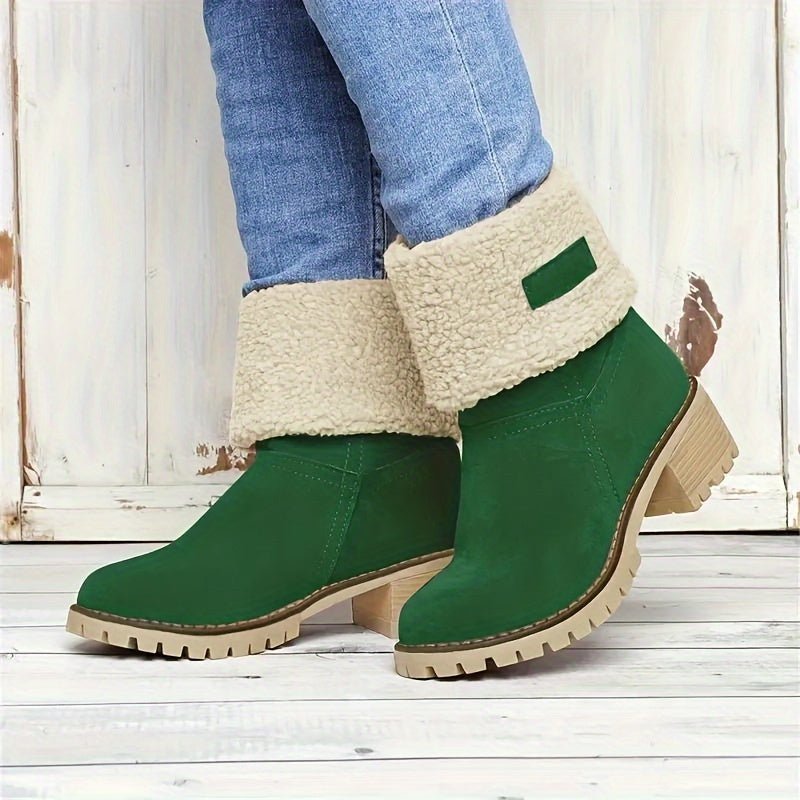 Lea | Unique And Vibrant Mid Calf Boots