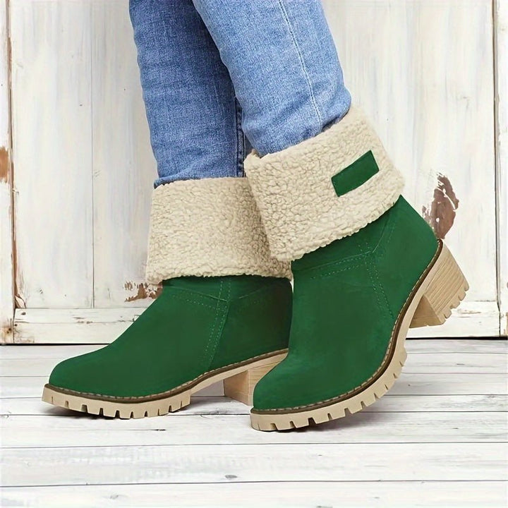Lea | Unique And Vibrant Mid Calf Boots