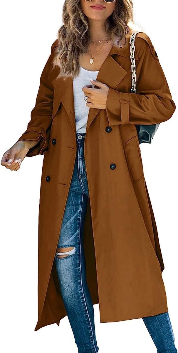 Victoria | Timeless And Elegance Long Trench Coat