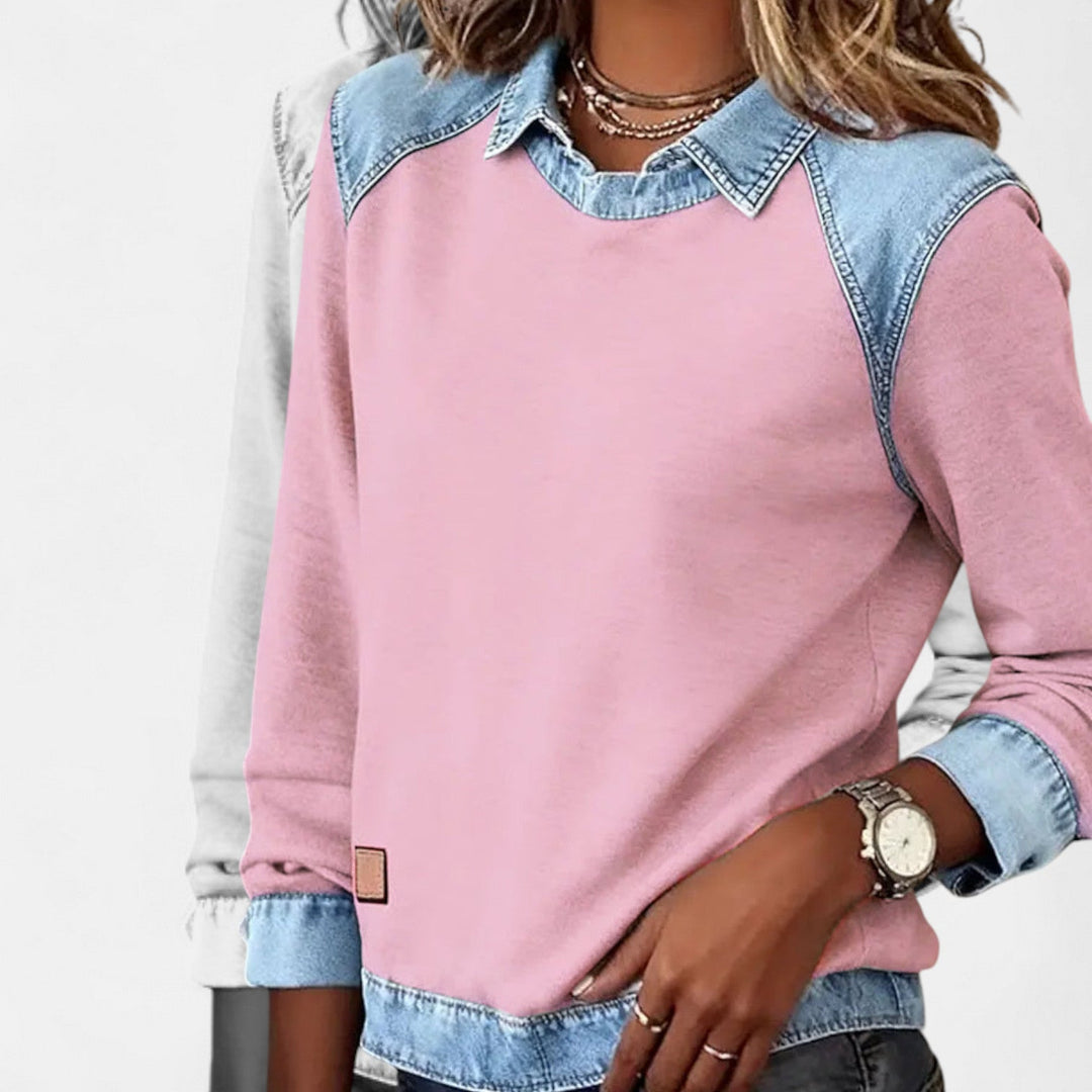 Isabella | Modern And Cozy Long-Sleeve Sweatshirt