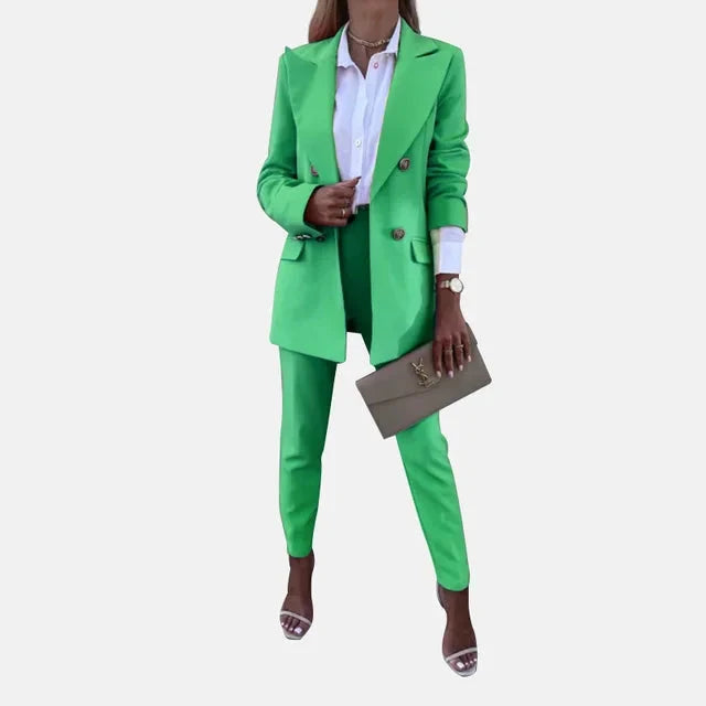 Evelyn | Completo contemporaneo e impeccabile in due pezzi con blazer