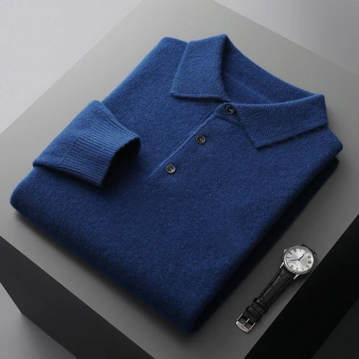 Sebastian | Knitted Sweater – Luxurious Cashmere Style for Men