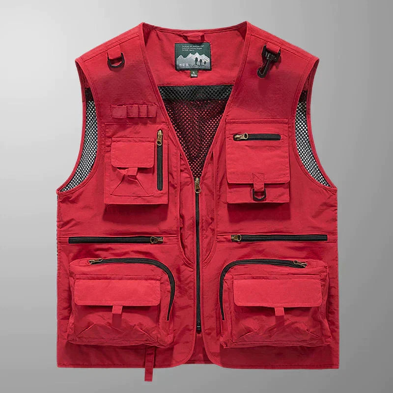 Mason | Durable And Functional Multi-Pocket Cargo Vest
