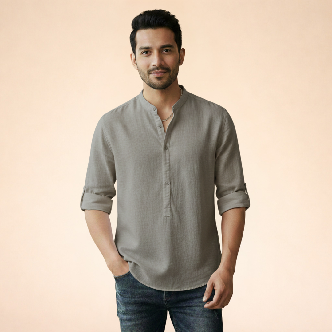Oscar| Chemise à manches longues élégante et polyvalente