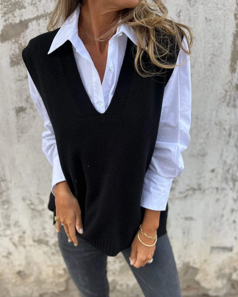 Franziska | Comfortable And Timeless Knitted Vest