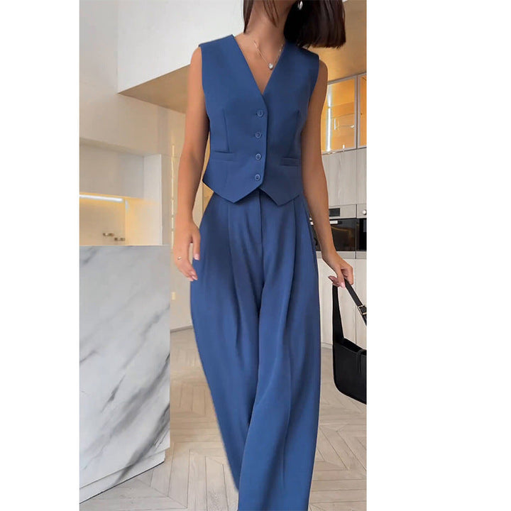 Charlotte | Modern And Versatile Pantsuit Two Piece Set