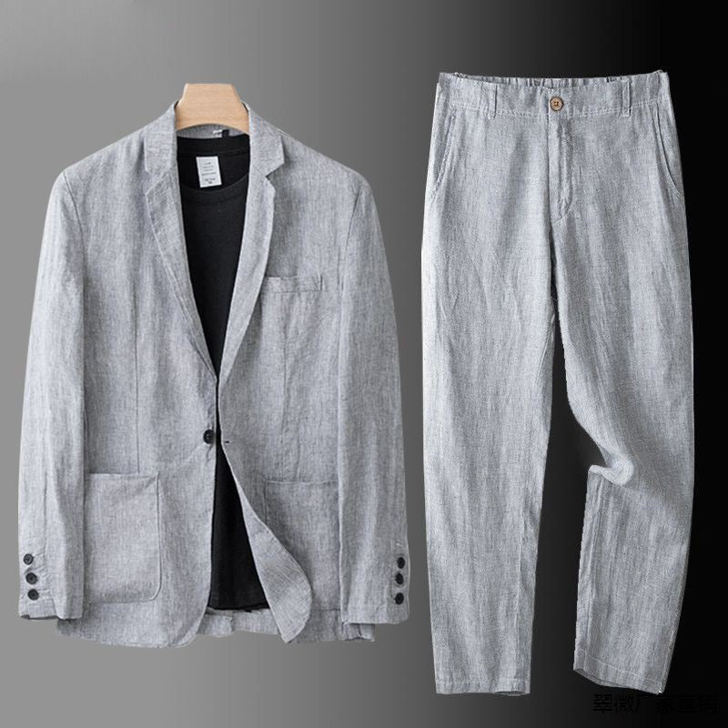 Alexander | Stylish Men's Linen Blazer Suits