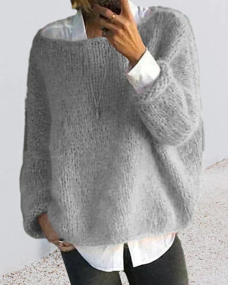 Katja | Stylish And Breathable Lightweight Knit Sweater